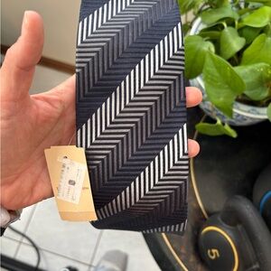 Ermengildo Zegna Silk Tie Made in Italy NWT